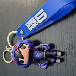 Disney's Big Hero 6 Hiro Hamada Keychain with Wristlet Strap